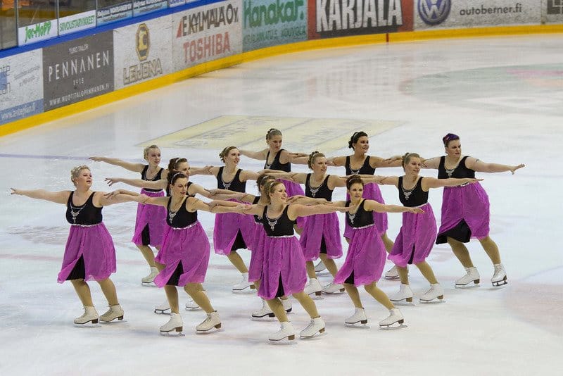 luistelupuku Marilyn Skating dress pink