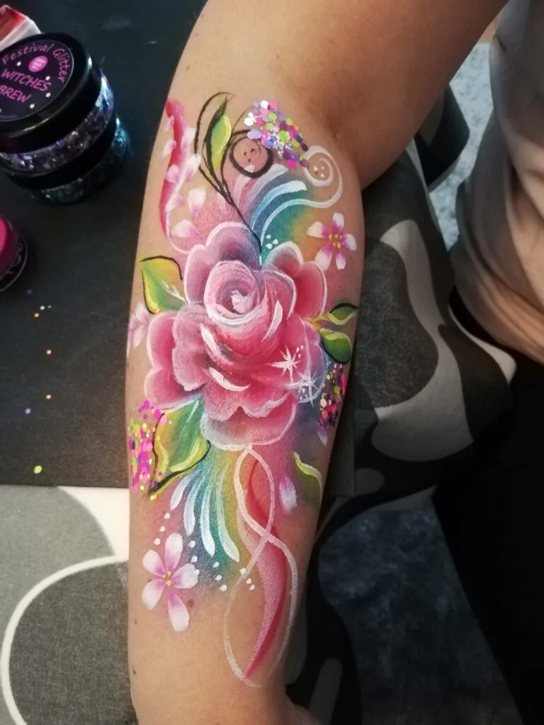 Rose painting
