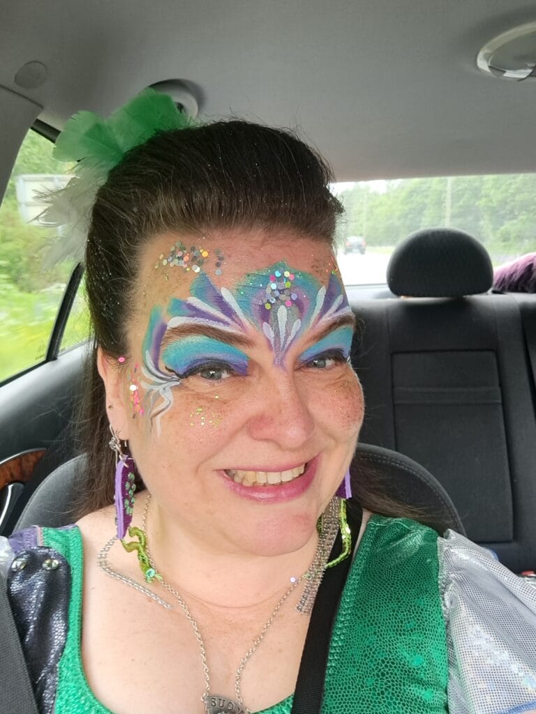 Kasvomaalaus Face painting, kasvomaalaus
